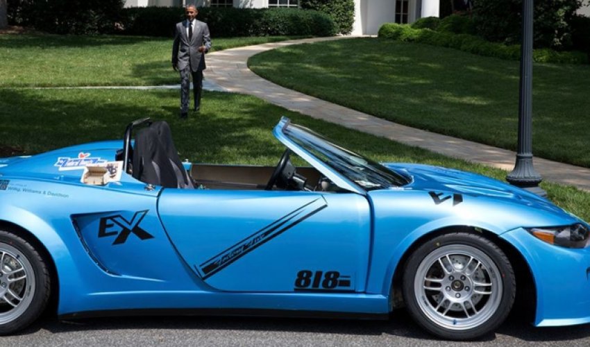 Obamanın avtomobili