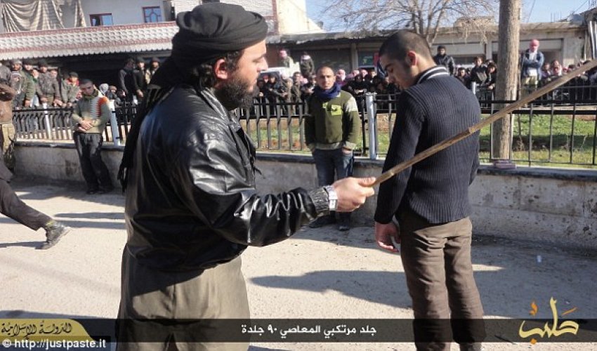 ISIS police sentence musicians to 90 lashes because... ISIS police sentence musicians to 90 lashes because...