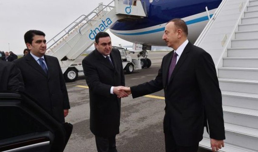 İlham Əliyev İsveçrədə