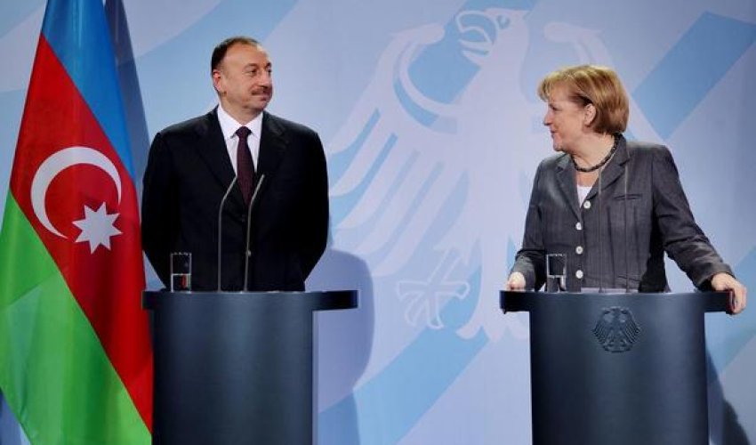 “İlham Əliyevlə eyni fikirdəyik” - Merkel