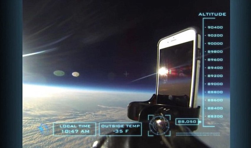 iPhone dropped from edge of space survives 100,000