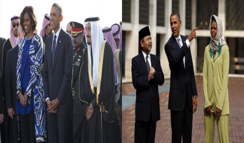 Mişel Obama ərəbləri əsəbləşdirdi - FOTO