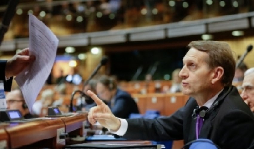 Sergey Narışkin: Rusiya Avropa Şurası üzvlüyündən imtina edə bilər Sergey Narışkin: Rusiya Avropa Şurası üzvlüyündən imtina edə bilər