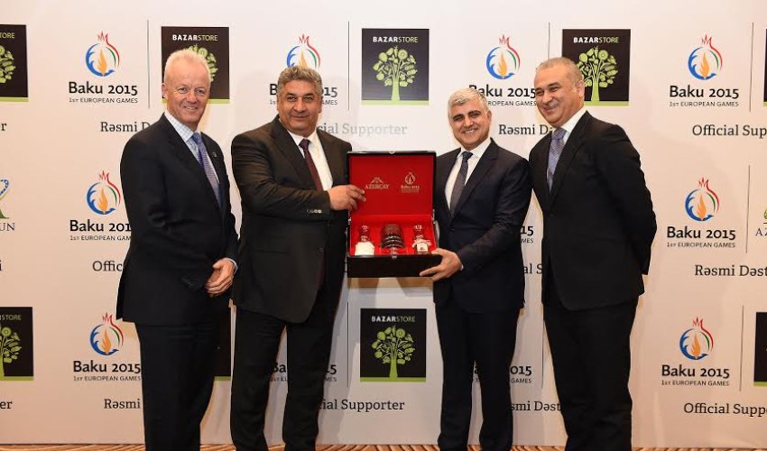 Baku 2015 European Games signs Azersun and Bazarstore as official supporters Baku 2015 European Games signs Azersun and Bazarstore as official supporters