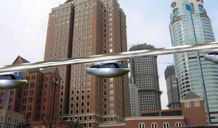 SkyTran's levitating pods, a taxi for the sky?