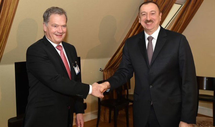 Presidents of Azerbaijan and Finland meet in Munich