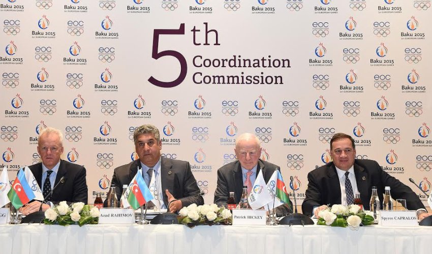 Baku 2015 on track to deliver fantastic European Games, says EOC