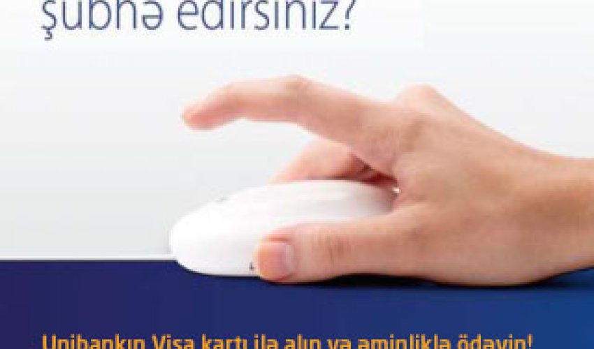 Sizin təhlükəsiz alış-veriş kartınız var?