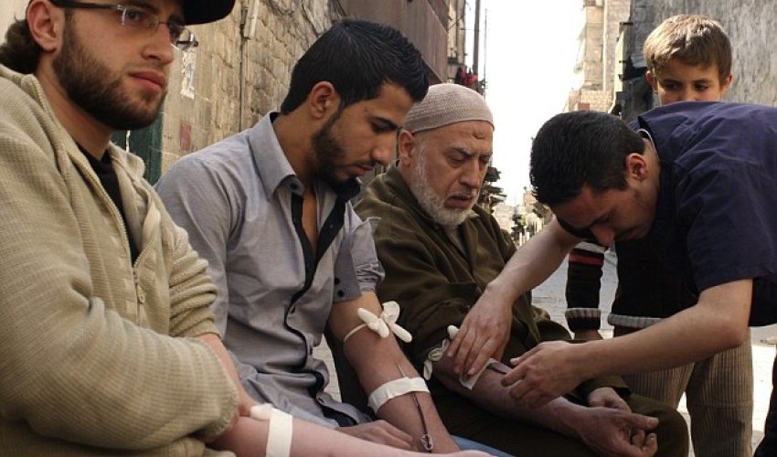 ISIS launches urgent blood donor appeal to treat wounded fighters ISIS launches urgent blood donor appeal to treat wounded fighters