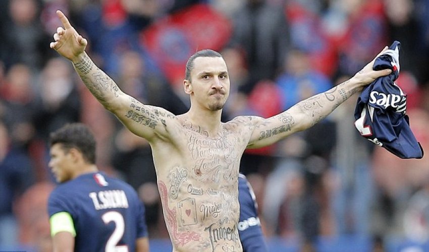 Ibrahimovic tattooed names of 50 starving people on his body