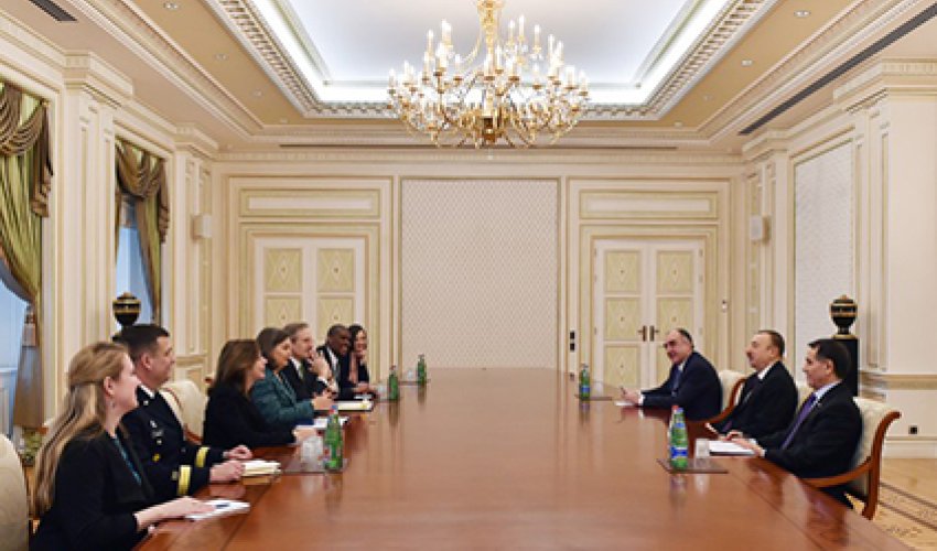 İlham Əliyev Nulandla görüşdü