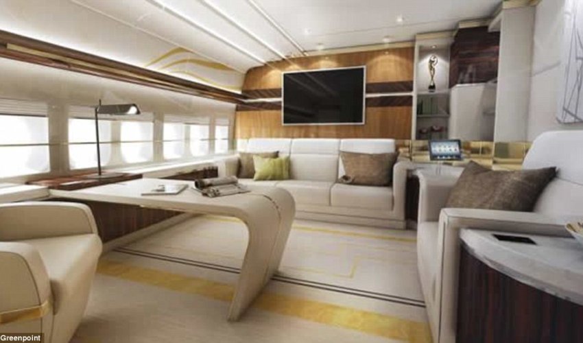 Inside the superyacht of the skies!