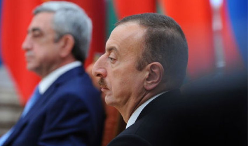 Uorlik: Əliyev və Sarkisyan 90 dəqiqə üzbəüz söhbət etdilər