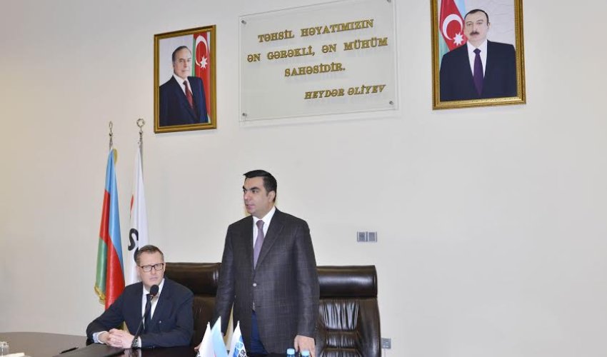 Bakı Ali Neft Məktəbi şirkətlə əməkdaşlıq müqaviləsi imzaladı