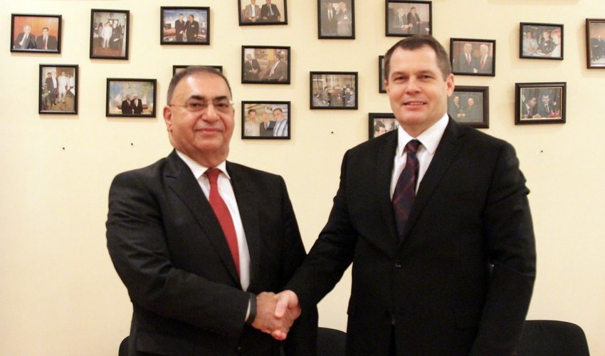 Asim Mollazade meets with Czech Ambassador Vitezslav Pivonka