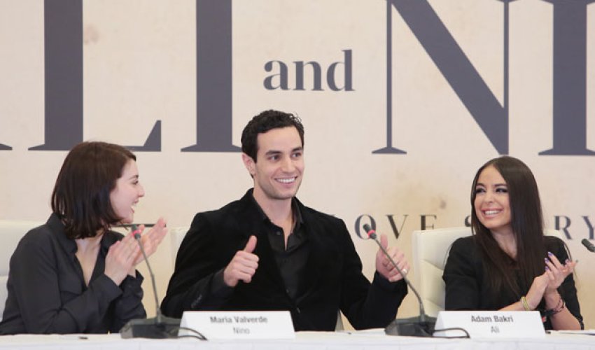 “Əli və Nino” filminin yaradıcı heyəti mətbuat konfransı keçirdi - FOTO