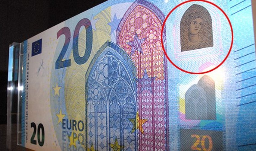 Yeni 20 Avroluq banknot təqdim edildi