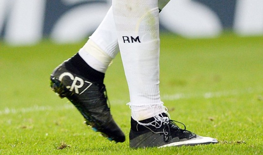 Ronaldo forced to cut trainers from his new footwear collection