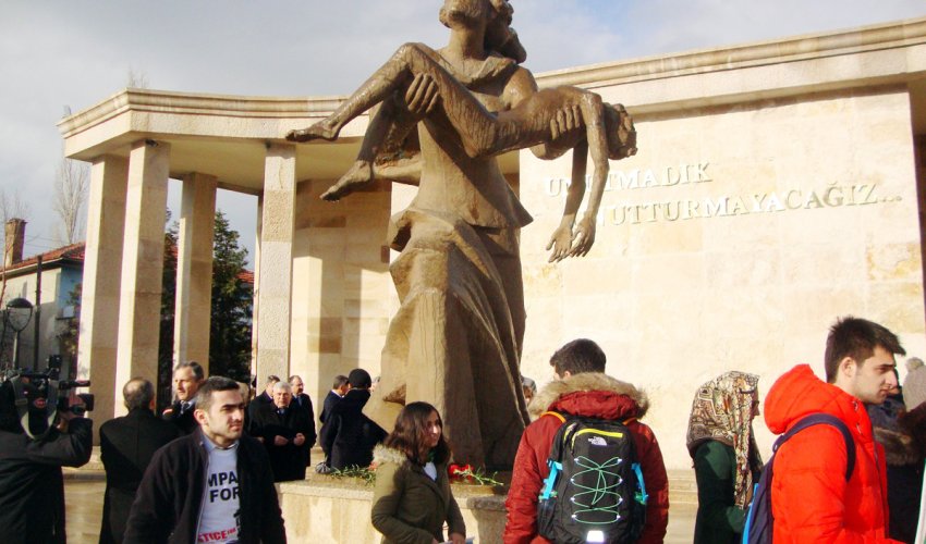 Ankarada Xocalı Muzeyi və Xocalı Abidəsinin açılışı oldu - Fotolar