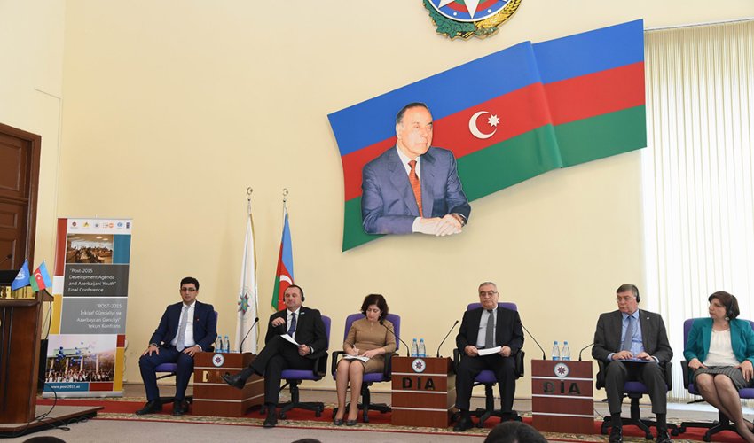 Bakıda “Post-2015 İnkişaf Gündəliyi və Azərbaycan Gəncliyi” konfrans