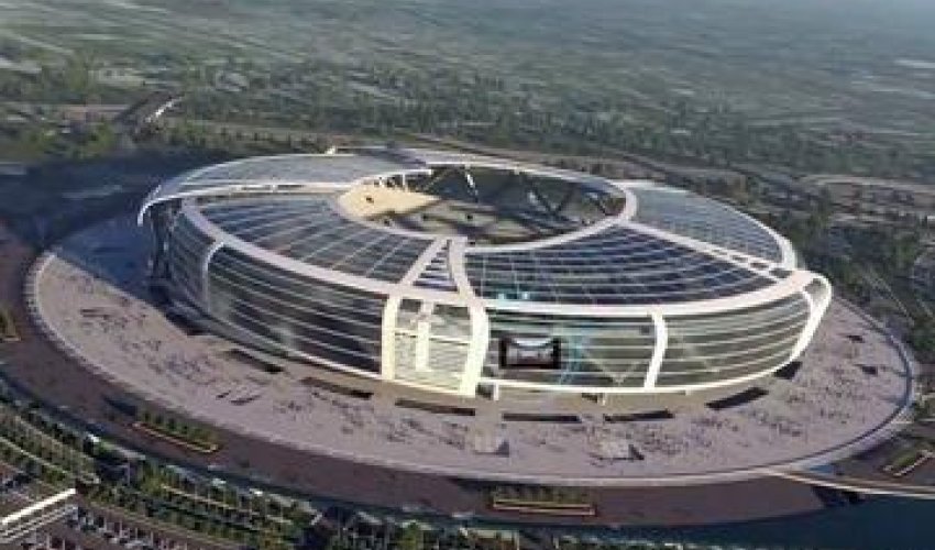 Baku Olympic Stadium commissioned Baku Olympic Stadium commissioned