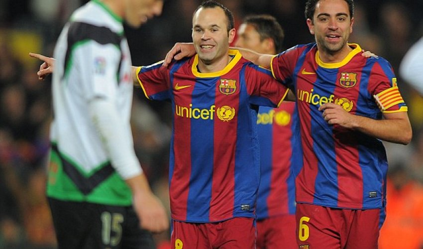 Barcelona legend Andres Iniesta admits: 'Xavi and I can't play together'