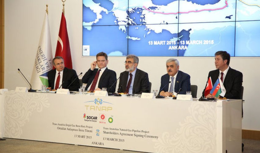 TANAP-ın payçıları bəlli oldu