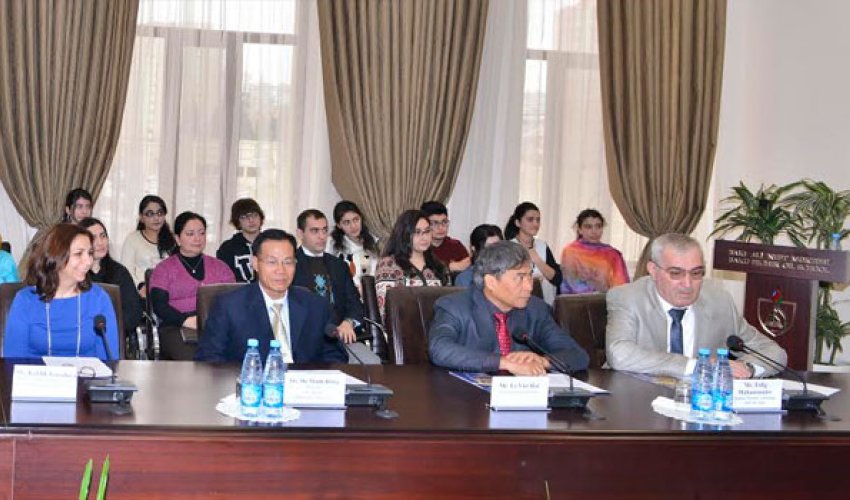 Bakı Ali Neft Məktəbi Vyetnam üçün mütəxəssis hazırlayacaq - FOTOLAR