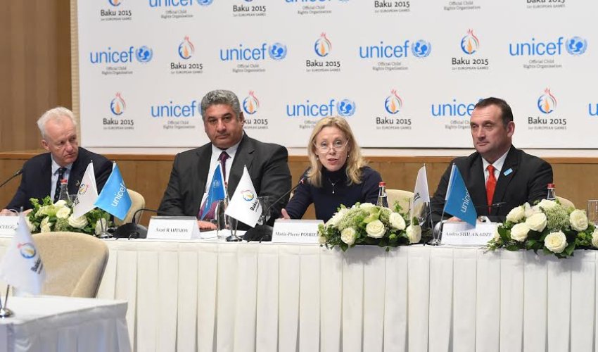 UNICEF, Baku Games agree to start partnership