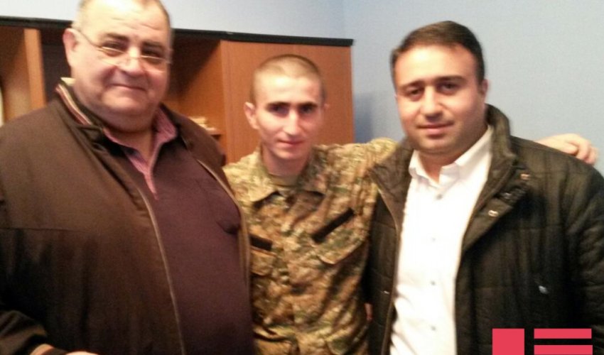 Könüllü təslim olan erməni əsgəri: Könüllü təslim olan erməni əsgəri: