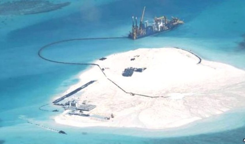China building 'great wall of sand' in South China Sea China building 'great wall of sand' in South China Sea