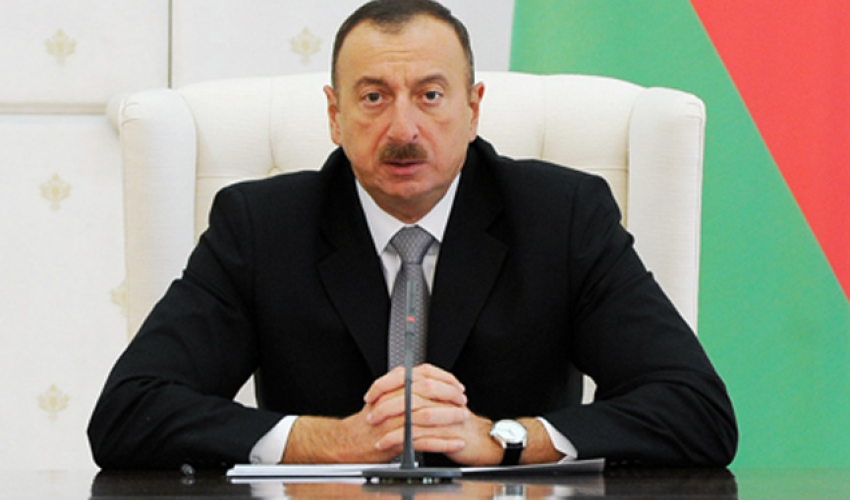 İlham Əliyev ərəb şeyxi ilə görüşdü