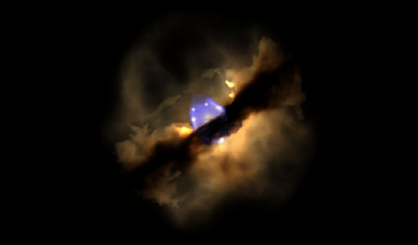 Star's birth glimpsed 'in real time'