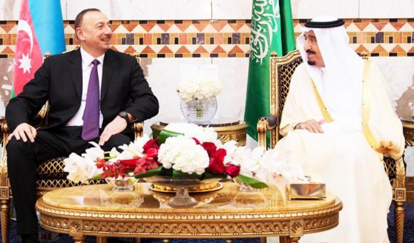 Aliyev visits Saudi Arabia, meets King Salman