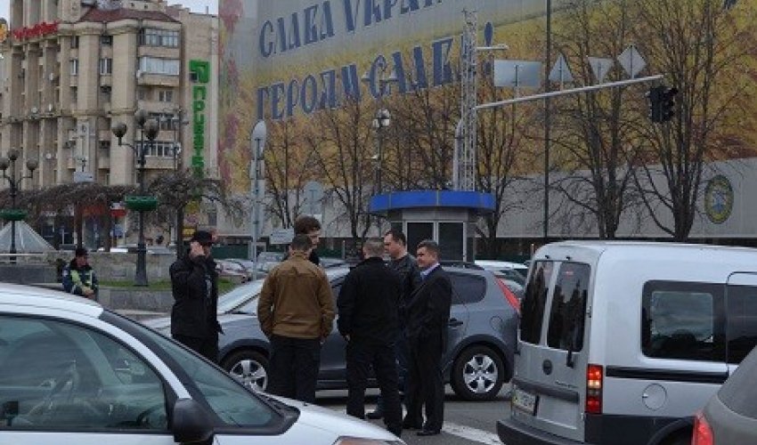 Poroşenko qəzaya uğradı - Foto/Video