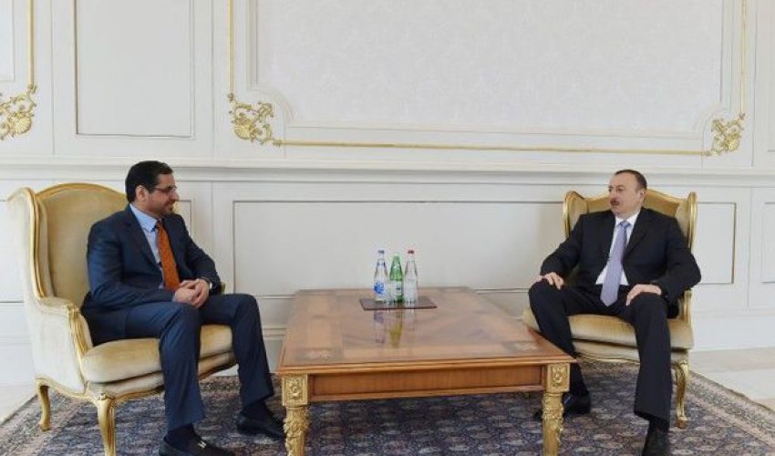İlham Əliyev BƏƏ-nin səfirini qəbul etdi