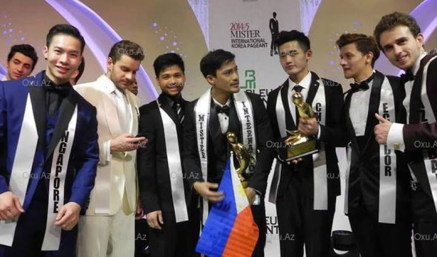 Молодой азербайджанец в модельном конкурсе