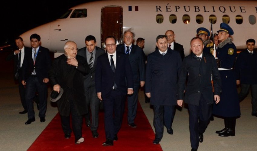 Fransua Olland Azərbaycanda