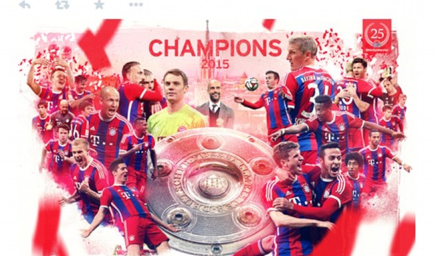 Bayern Munich secure 25th Bundesliga title