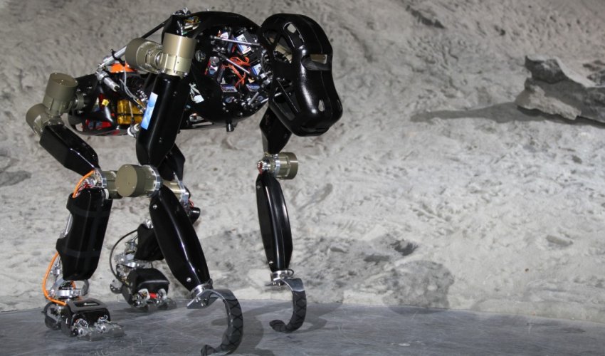 This robotic chimp could one day roam the moon