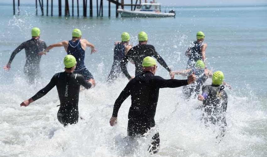 Baku 2015 hosts historic first ever triathlon