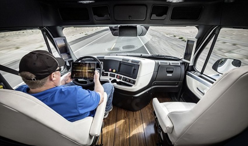 The self-driving truck that could put Teamsters out of business