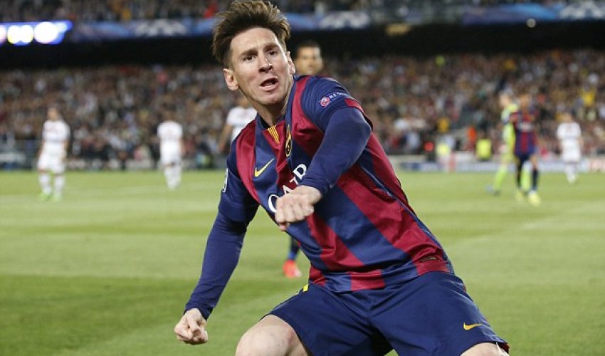 Messi becomes all-time Champions League top scorer