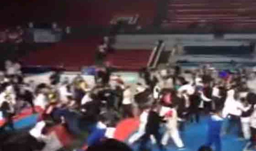 Azərbaycan və Ermənistan karateçiləri arasında baş vermiş davanın təfərrüatları - VİDEO