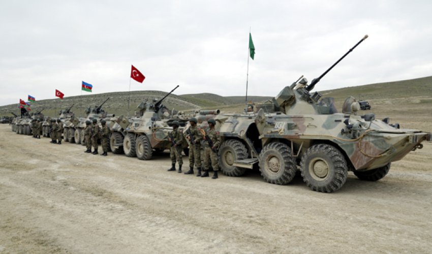 Turkey, Azerbaijan start joint military drills