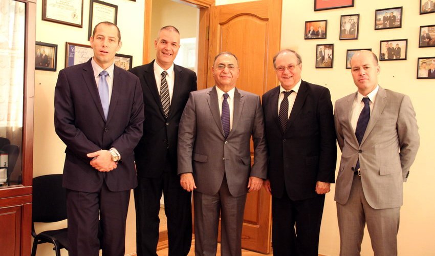 Asim Mollazade meets Israeli diplomats