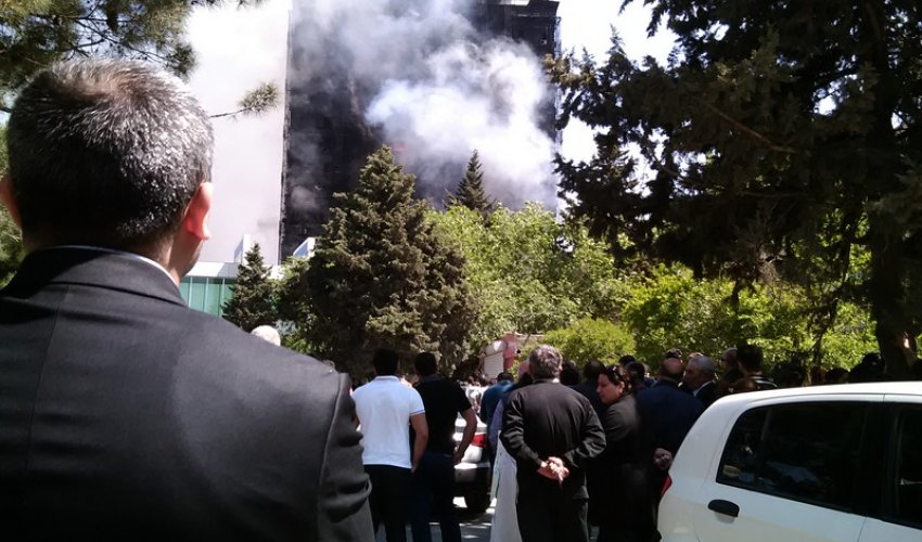 UPDATE 2 - Fire destroys Baku apartment building, killing at least 16