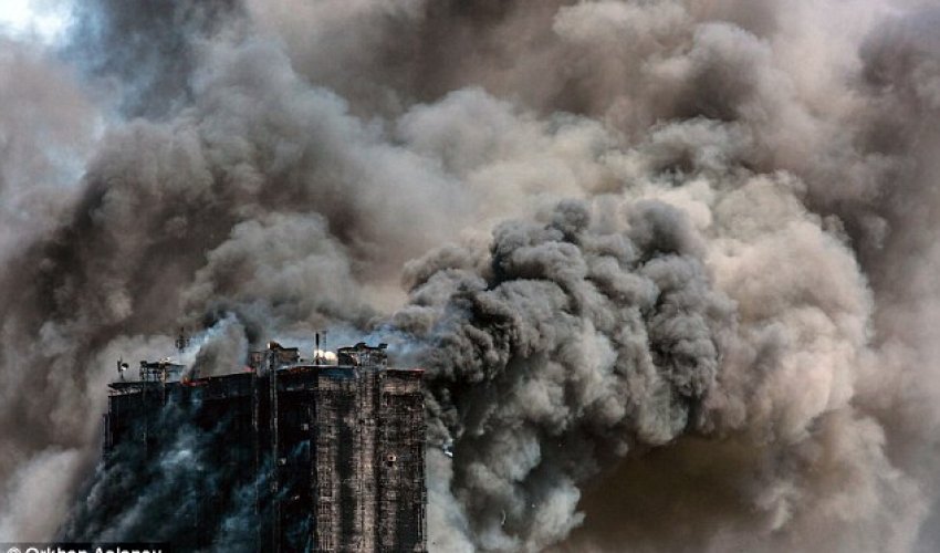 Images of Baku inferno that claimed at least 15 lives including three children Images of Baku inferno that claimed at least 15 lives including three children