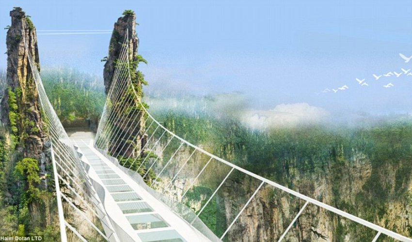 China set to open the most terrifying walkway in the world China set to open the most terrifying walkway in the world