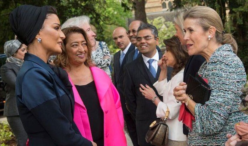 Muslims 'dehumanised' warns Qatar's Sheikha Moza